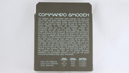 OPST Commando Smooth - Premium Integrated Shooting Head