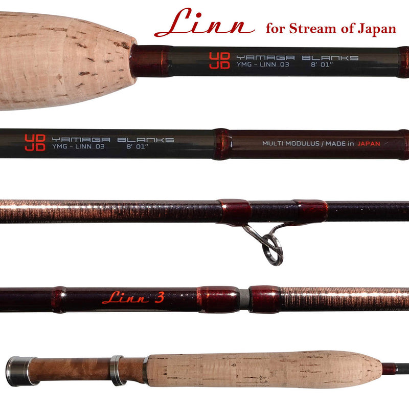 Load image into Gallery viewer, YAMAGA LINN 7&#39;5&quot; #3 Fly Rod | Light Delicate Presentation | Balticflyfisher
